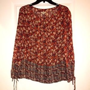 Lucky Brand blouse size L